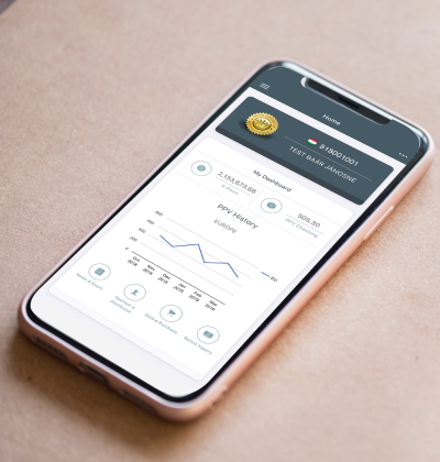 Register via mobile apps