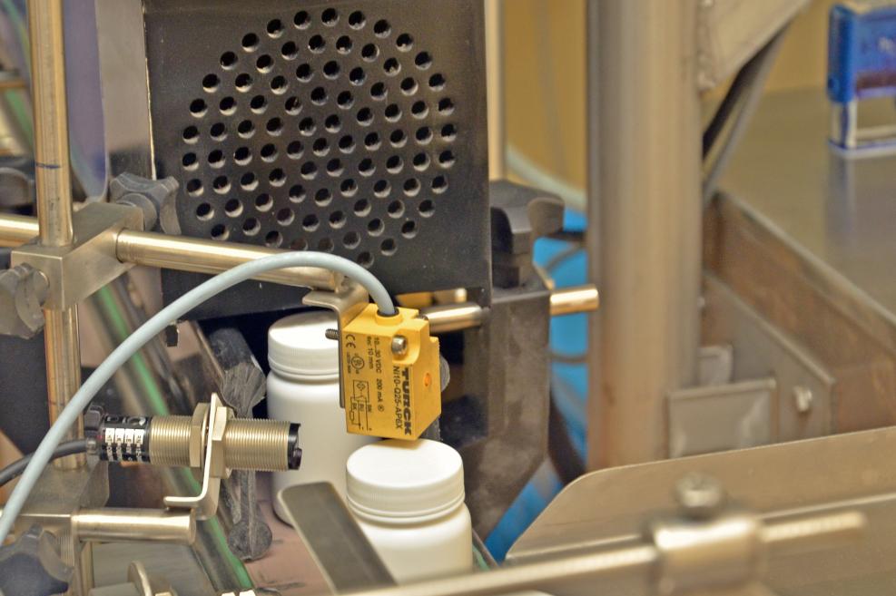 The caps of the bottles are sealed