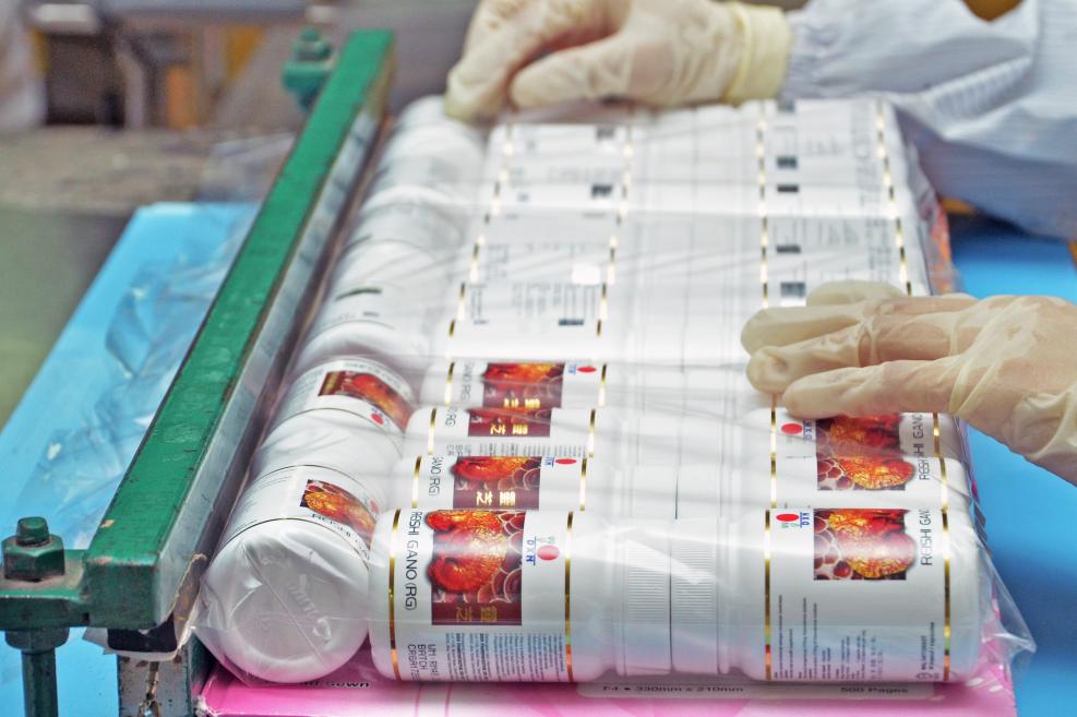 Finished product ready to be distributed